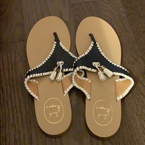 Navy and White Jack Rogers